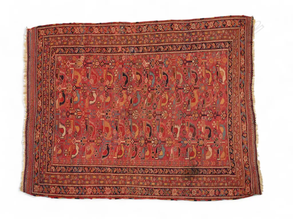 Iran, late 19thC? wool pile rug, Image 1++